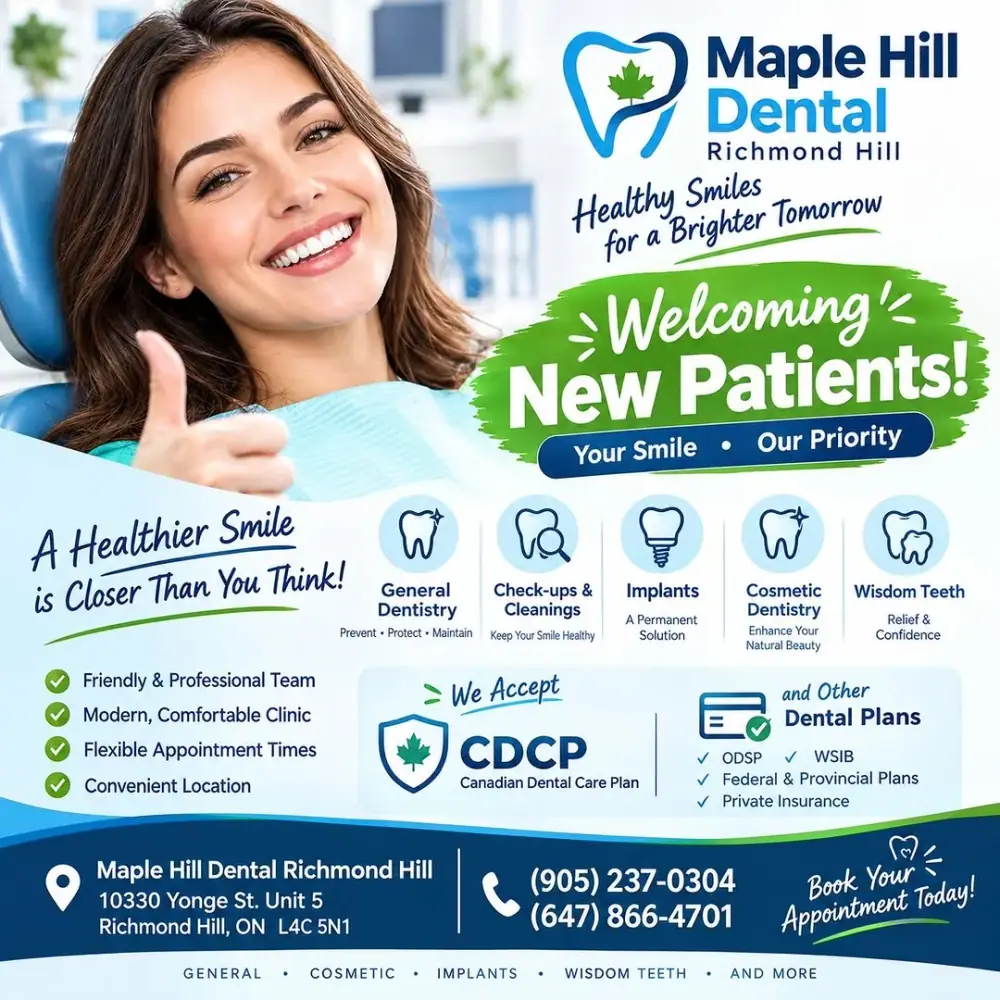 Maple Hill Dental Office (Richmond Hill)، عکس 2 از اینستاگرام