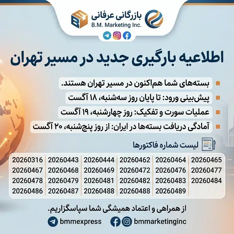 B.M. Marketing Inc، عکس 4 از اینستاگرام