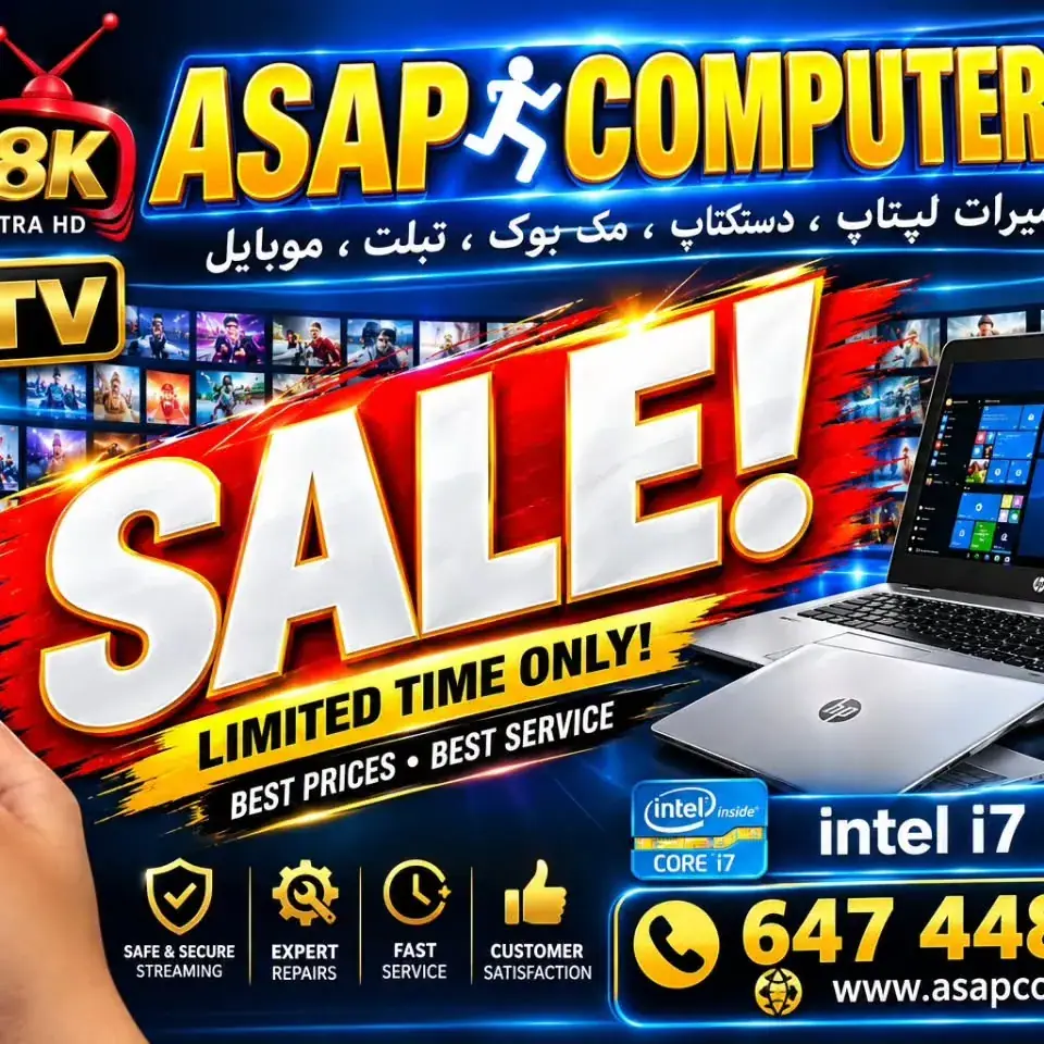 ارائه خدمات کامپیوتری و موبایل ASAP COMPUTER، عکس 2 از اینستاگرام
